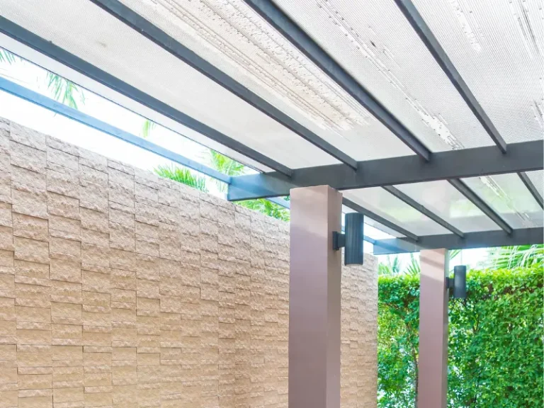 Estetika Model Kanopi Rumah Minimalis Atap Spandek